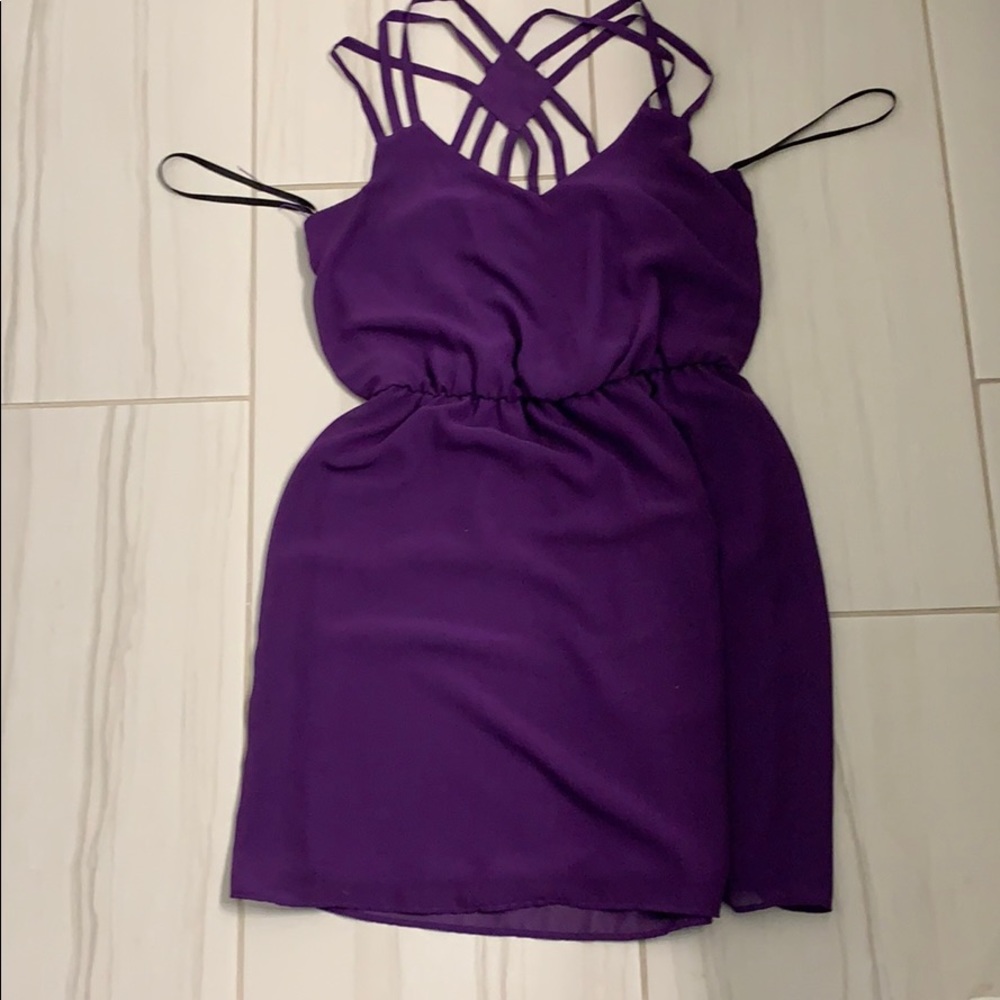 Purple dress I.N. dress good condition!